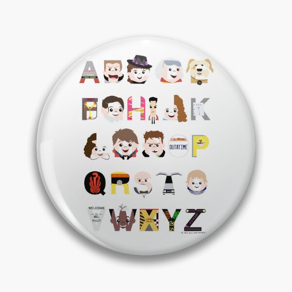 Item preview, Back to the Future Alphabet designed and sold by Mike Boon.