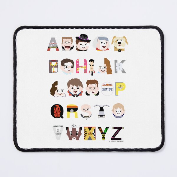 Item preview, Back to the Future Alphabet designed and sold by Mike Boon.