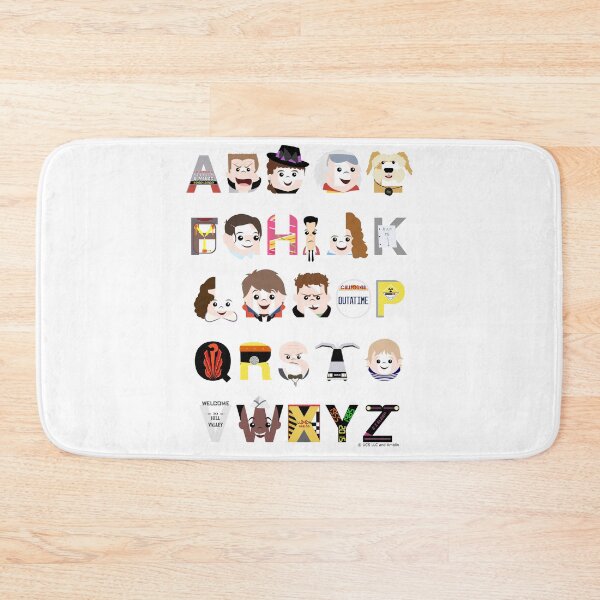Item preview, Back to the Future Alphabet designed and sold by Mike Boon.