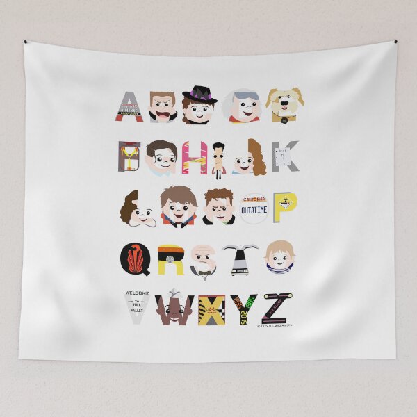 Item preview, Back to the Future Alphabet designed and sold by Mike Boon.