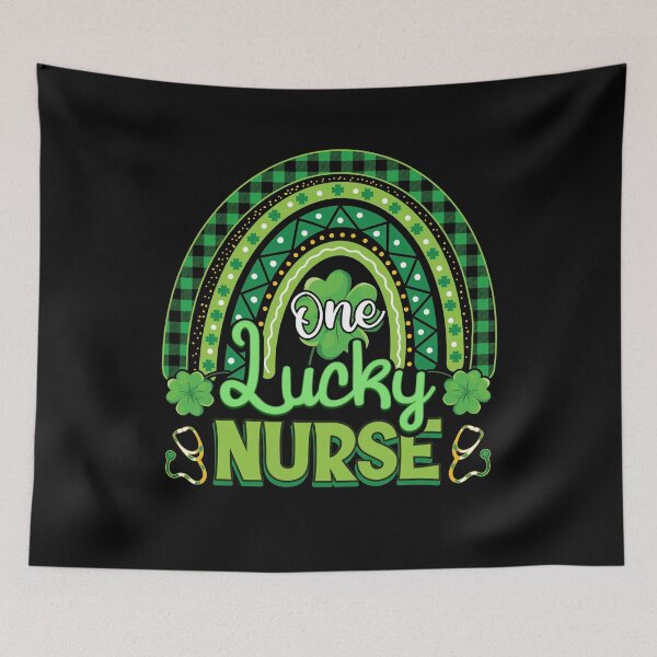 Item preview, One Lucky Nurse St Patricks Day Gift designed and sold by TeeDesignsStore.
