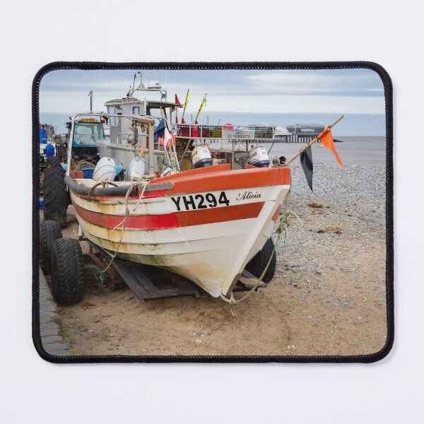 Item preview, Fishing boat on Cromer Beach, North Norfolk Coast designed and sold by yackers1.