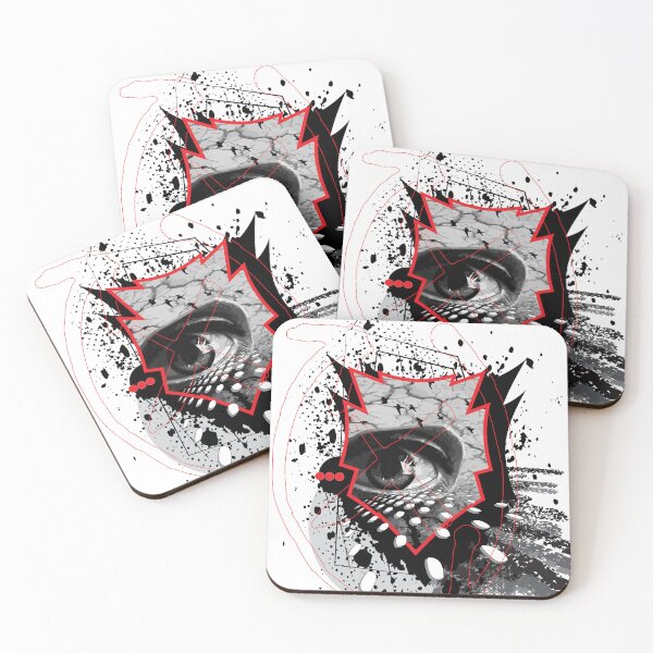 Item preview, All Seeing Eye Trash Polka Art designed and sold by Sima Sirus.