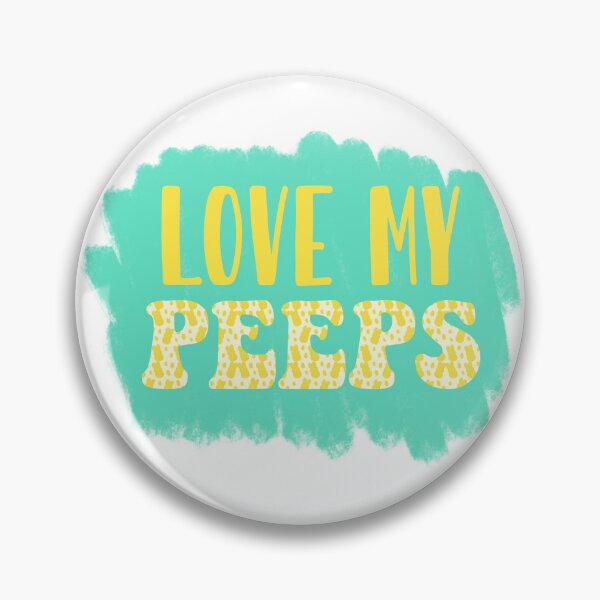 Artikelvorschau, Liebe meine Peeps, Easter Peeps, Hase, gelb entworfen und verkauft von FreckledBliss.