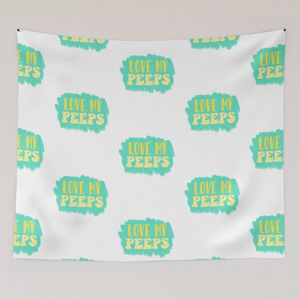 Item preview, Love my peeps, Easter Peeps, bunny, yellow designed and sold by FreckledBliss.