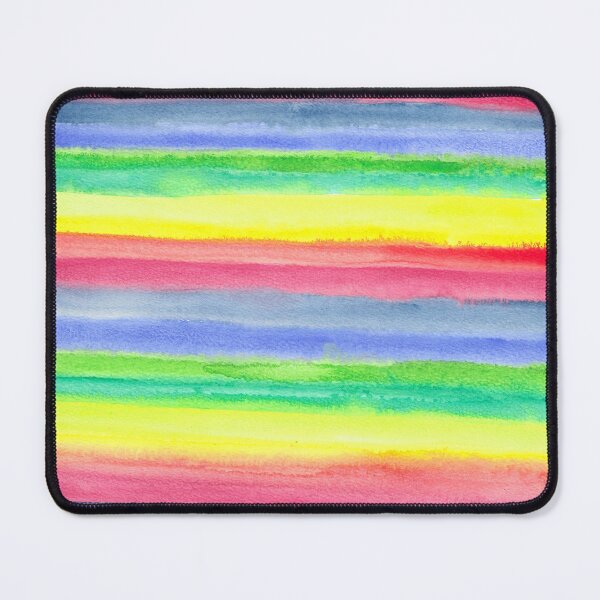 Item preview, Happy Aquarell bright Rainbow Stripes designed and sold by KatieDiamondArt.