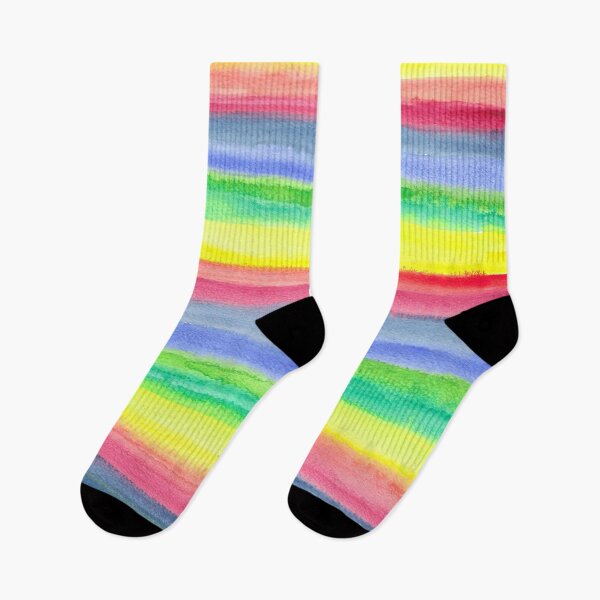Item preview, Happy Aquarell bright Rainbow Stripes designed and sold by KatieDiamondArt.