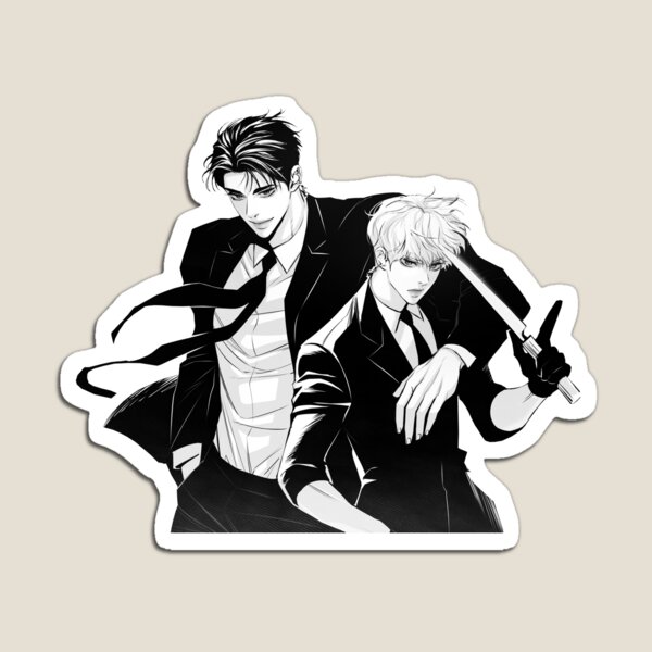 Anime Boy Magnets Redbubble Anime Boy Magnets Redbubble