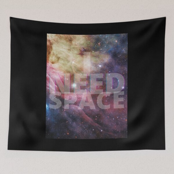 Item preview, I Need Space - Rainbow Galaxy 6 designed and sold by Quirkdom.