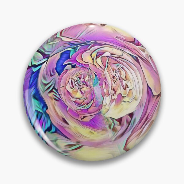Artikelvorschau, Gestepptes abstraktes Retro-Bleu-Pastellrosa-Muster entworfen und verkauft von byblani.