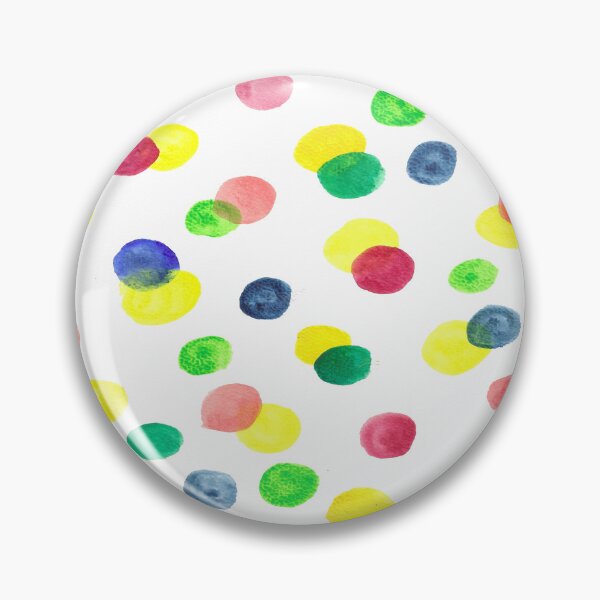 Item preview, Happy and bright Watercolor Rainbow Dots designed and sold by KatieDiamondArt.
