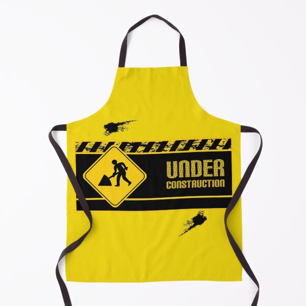 Item preview, Under Construction in yellow and black designed and sold by GOTOCREATE.