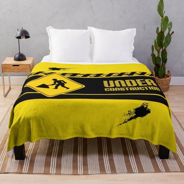 Item preview, Under Construction in yellow and black designed and sold by GOTOCREATE.