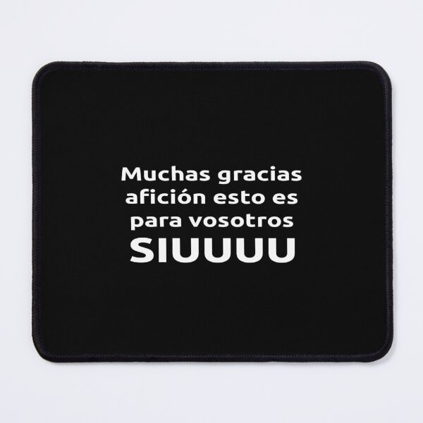 Item preview, Copy of Muchas gracias afición, esto es para vosotros Siuuu designed and sold by hamzab7.