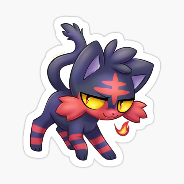 Alola! ~ Litten Sticker