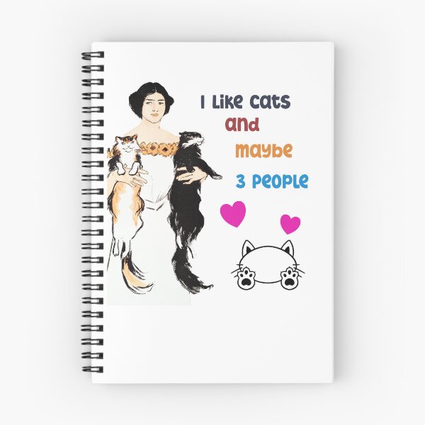 Item preview, I love cats and maybe 3 more people - retro design designed and sold by VitoTDesign.