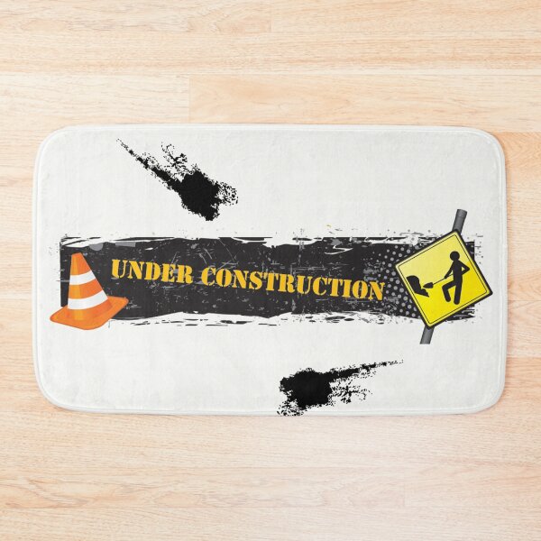 Item preview, Under Construction design designed and sold by GOTOCREATE.