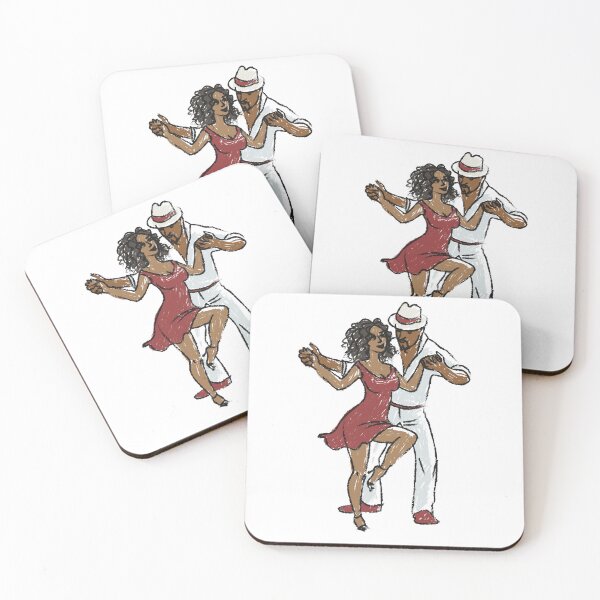 Item preview, Dancing Couple - Latinos - Hispanos - Cubano - Cubana - Cubans designed and sold by Ausome  Behavior.