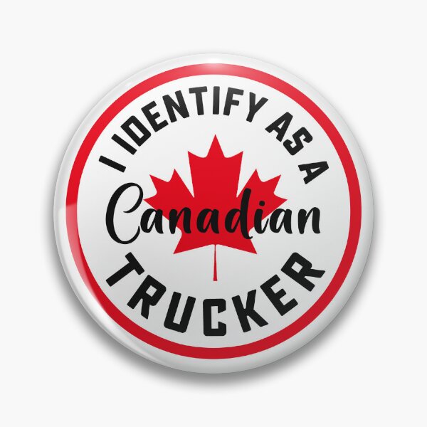 Item preview, I Identify As A Canadian Trucker Support Freedom Convoy 2022 Retro designed and sold by Fleyshop.
