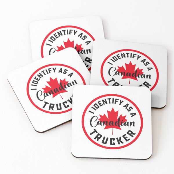 Item preview, I Identify As A Canadian Trucker Support Freedom Convoy 2022 Retro designed and sold by Fleyshop.