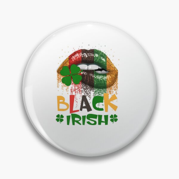 Artikelvorschau, Schwarzer irischer tropfender LippenAfroamerikaner St. Patrick's Day entworfen und verkauft von Kelly993.