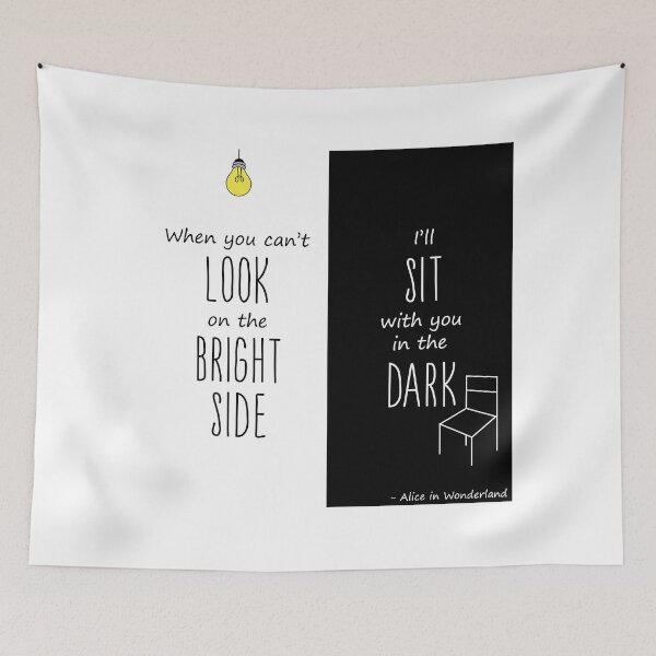 Item preview, Alice in Wonderland quote art designed and sold by CamilaDavison.