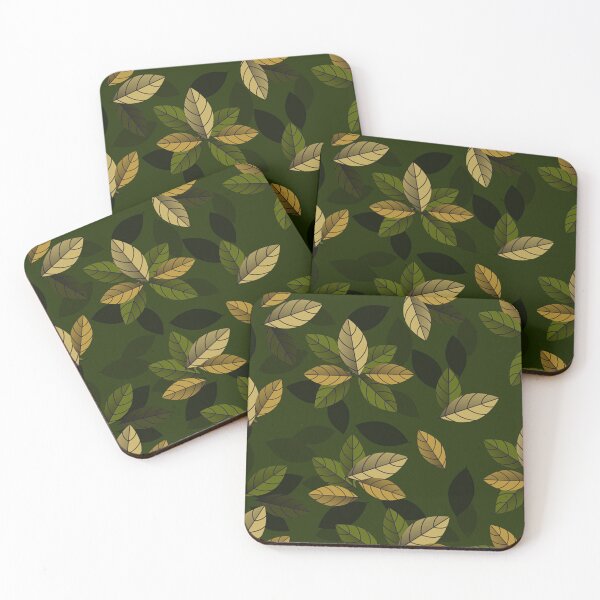 Item preview, leaves foliage pattern designed and sold by DigitalChickHub.