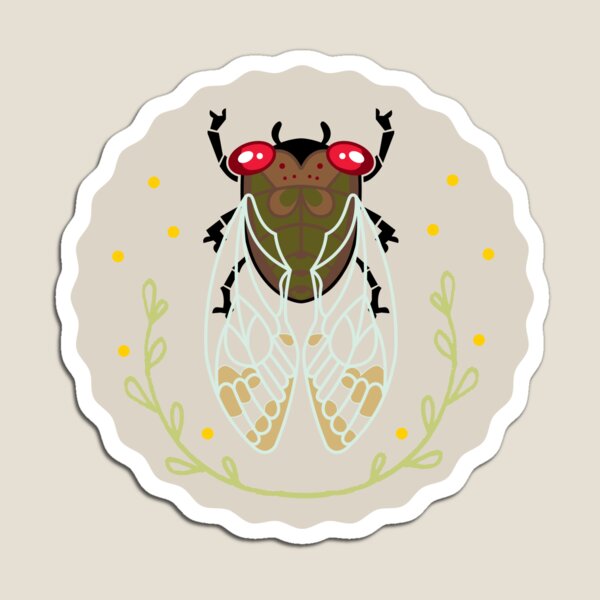 Cicada Patch Magnet