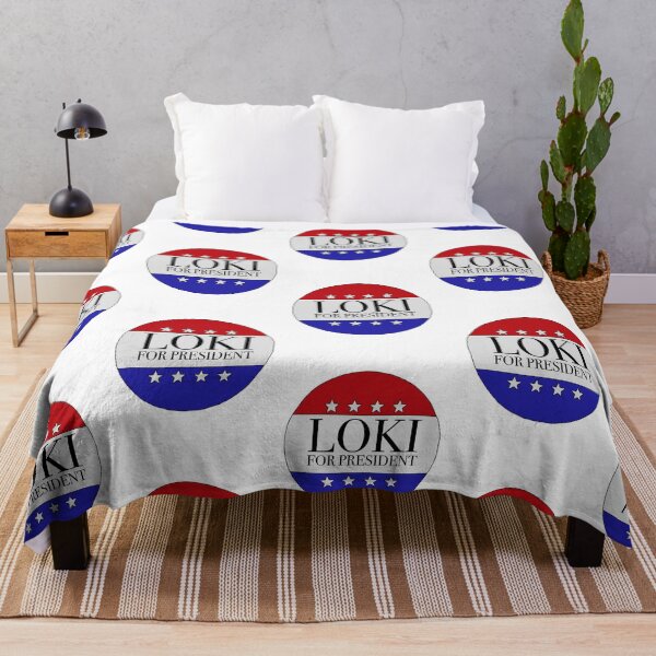 Item preview, Loki for president designed and sold by wildlywhimsical.