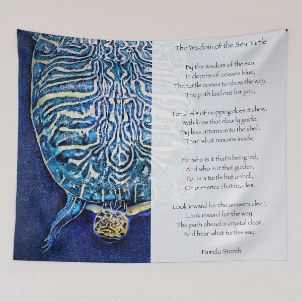Item preview, The Wisdom of the Sea Turtle Poem designed and sold by Pamela Storch.