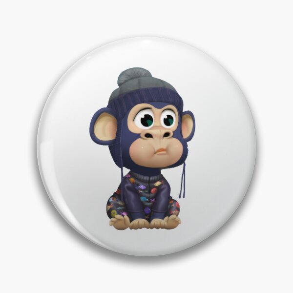 Item preview, Cute Baby Monkey designed and sold by SolSel ⭐⭐⭐⭐⭐.