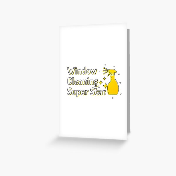 Item preview, Window Cleaning Super Star designed and sold by IllustrT.