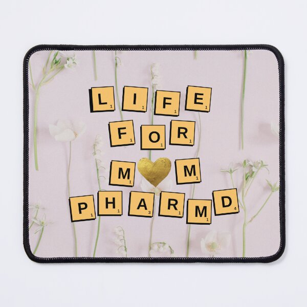 Item preview, PharmD mom for life letter blocks yellow theme pharmacist mom designed and sold by vietmix.