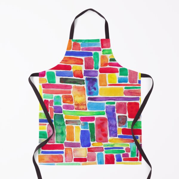 Item preview, Happy and bright Watercolor Rainbow Blocks designed and sold by KatieDiamondArt.