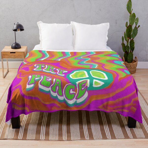 Item preview, 70s HIPPIE TOTALLY TRIPPY DESIGN 12 designed and sold by THE AMERICAN TEEVANGELIST.