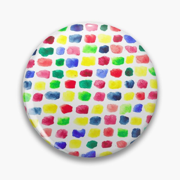 Item preview, Happy and bright Watercolor Rainbow Blocky  designed and sold by KatieDiamondArt.