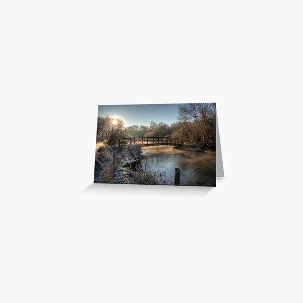 Bridge on the River Itchen Greeting Card