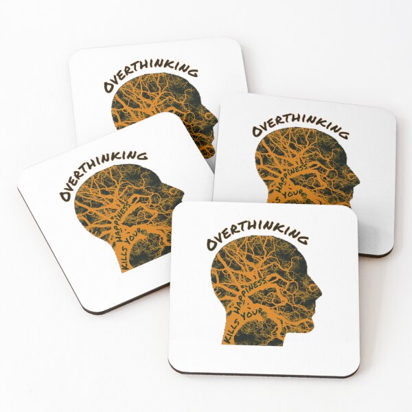 Item preview, Warning Overthinking Kills Your Happiness  designed and sold by Topiest.