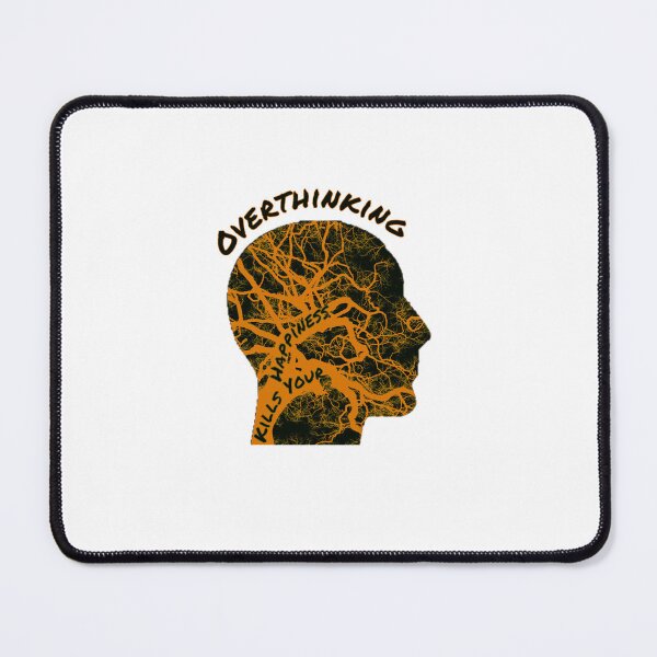 Item preview, Warning Overthinking Kills Your Happiness designed and sold by Topiest.