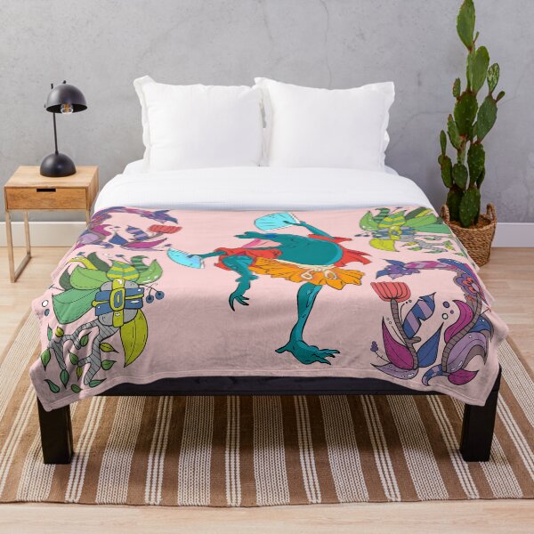 Item preview, Japanese Frog With Flowers Pattern designed and sold by TheBigShop1.