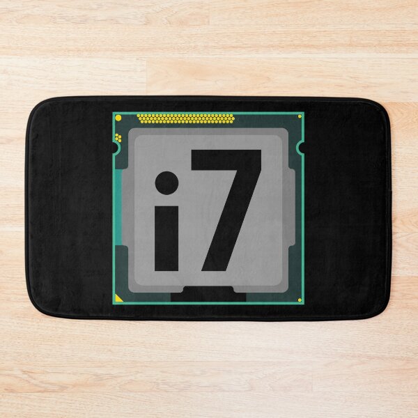 Item preview, cpu processor intel core chip hardware for computer pc motherboard technology element illustration graphic  computer nerd computer freak, hacker designed and sold by Marcin Adrian.