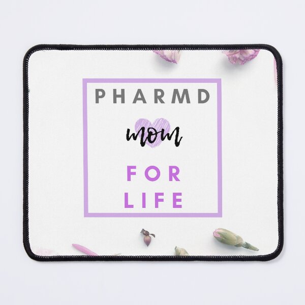 Item preview, PharmD mom for life purple flower theme pharmacist mom designed and sold by vietmix.