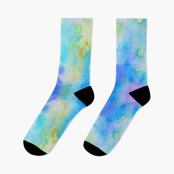 Item preview, Watercolor Art Abstract Blues Pinks designed and sold by Athena Milonas.