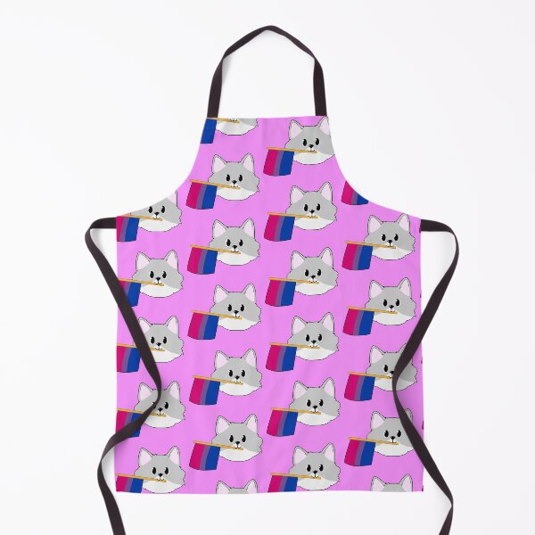 Item preview, Pride Cat - Bisexual Flag designed and sold by voltzandvoices.