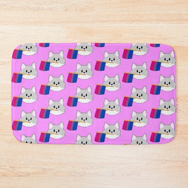 Item preview, Pride Cat - Bisexual Flag designed and sold by voltzandvoices.