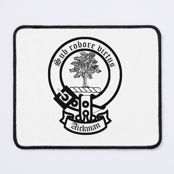 Item preview, Aickman Scottish Clan Surname crest designed and sold by BagTown Clans.