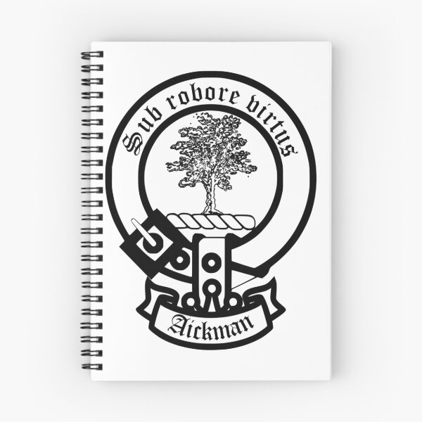 Item preview, Aickman Scottish Clan Surname crest designed and sold by BagTown Clans.