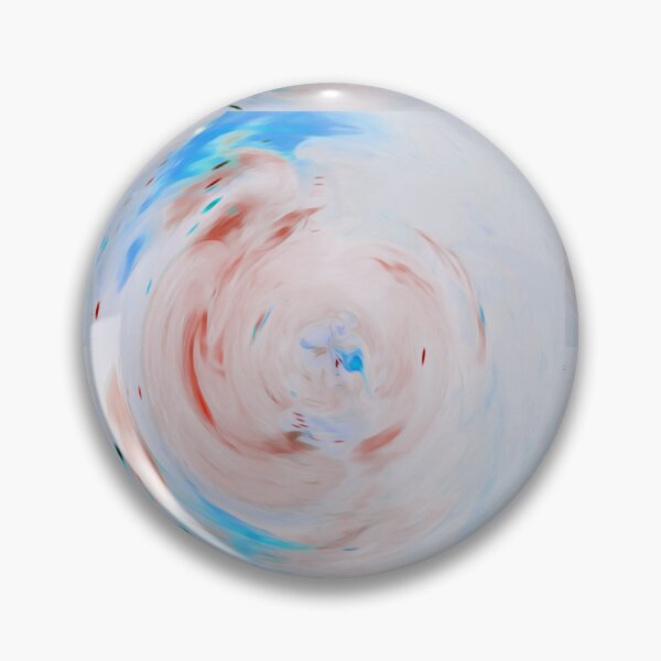Item preview, Quilted Abstract Pastel Swirly Retro Bleu Rose Design designed and sold by byblani.