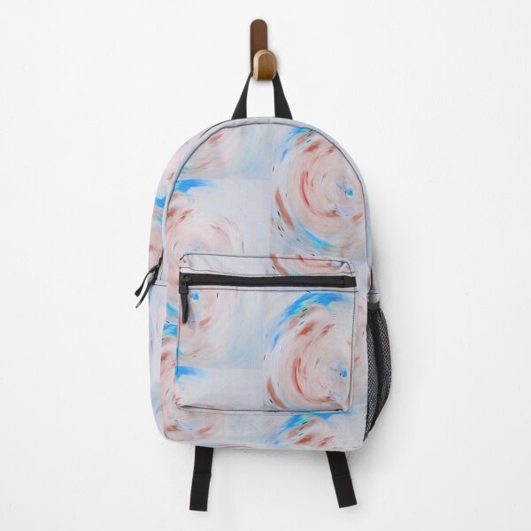 Item preview, Quilted Abstract Pastel Swirly Retro Bleu Rose Design designed and sold by byblani.