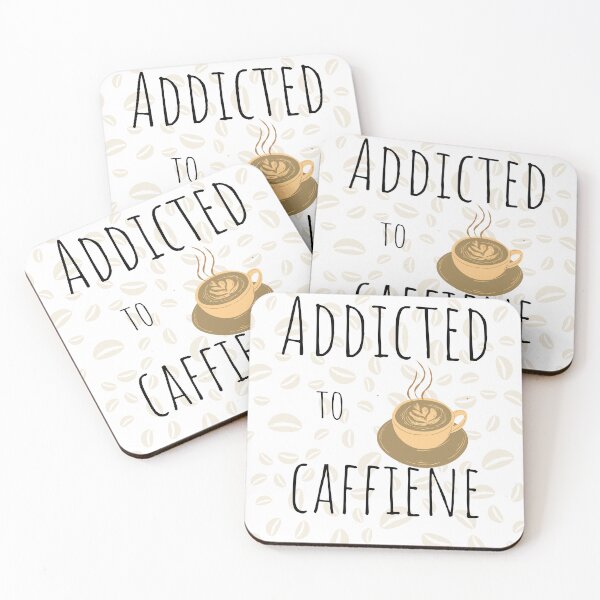 Item preview, Highly caffeinated | Powered by caffeine | Addicted to caffeine | funny motivation designed and sold by Vicsdesignsart.